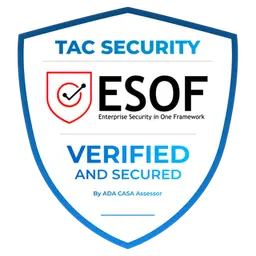 TAC Security ESOF verified and secured badge